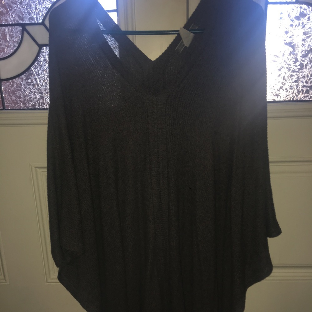 Poncho sweater